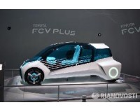 Toyota представила водородный автомобиль на автосалоне в Токио>